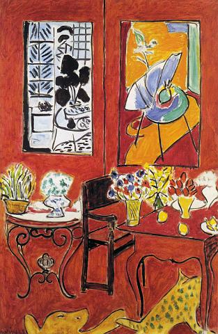 15 matisse Grand interieur rouge